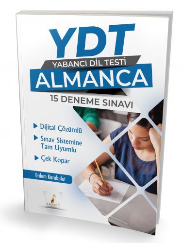 - Pelikan Yayınevi - KELEPİR YDT Almanca Dijital Çözümlü 15 Deneme Sın