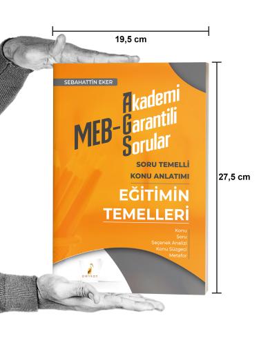 MEB - AGS Eğitimin Temelleri Soru Temelli Konu Anlatımı Sebahattin Eke