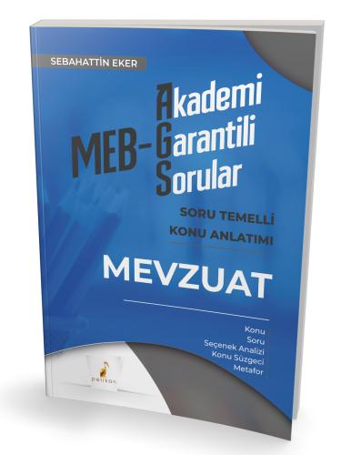 MEB - AGS Mevzuat Soru Temelli Konu Anlatımı Sebahattin Eker