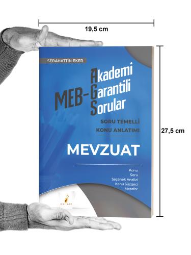 MEB - AGS Mevzuat Soru Temelli Konu Anlatımı Sebahattin Eker