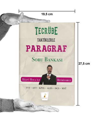 Tecrübe Serisi Rüştü Hoca ile Taktiklerle Paragraf Soru Bankası Rüştü 