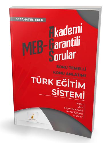 MEB - AGS Türk Eğitim Sistemi Soru Temelli Konu Anlatımı Sebahattin Ek