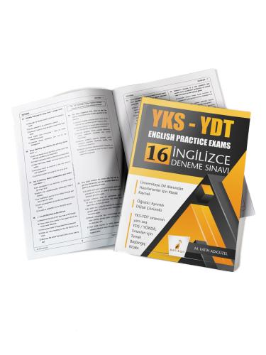 YKS-YDT English Practice Exams 16 İngilizce Deneme Sınavı M. Fatih Adı