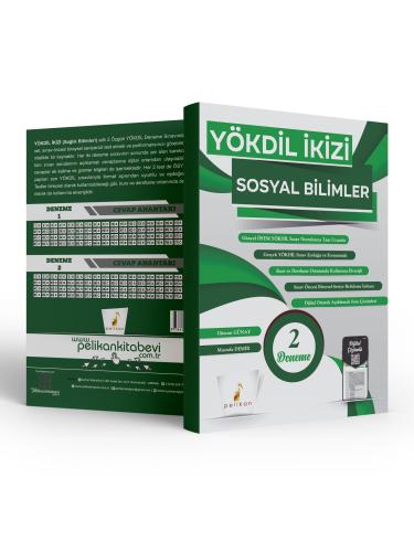 YÖKDİL İkizi Sosyal Bilimler 2 Özgün Deneme Sınavı Dijital Çözümlü Gür