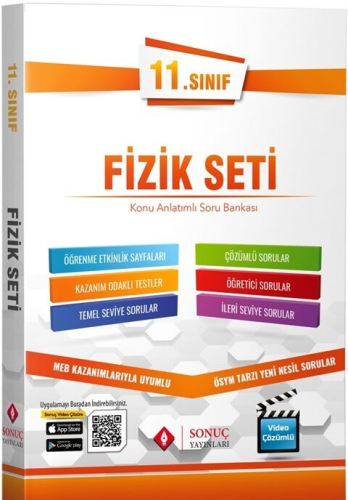 Sonuç Yayınları 11. Sınıf Fizik Modüler Set Komisyon