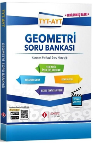 Sonuç Yayınları TYT AYT Geometri Soru Bankası Komisyon