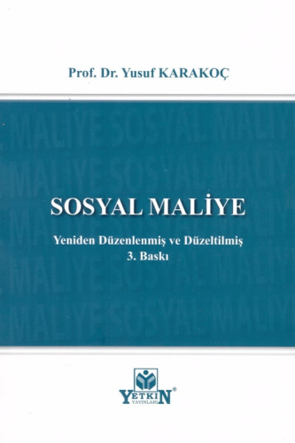 Sosyal Maliye Yusuf Karakoç