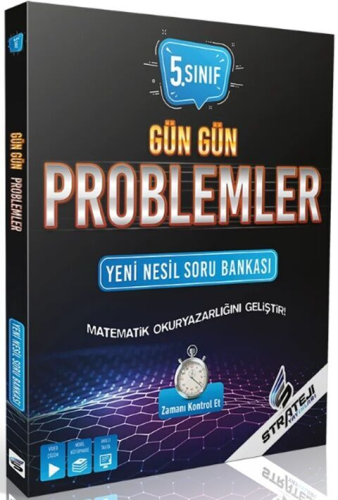 Strateji Yayınları 5. Sınıf Gün Gün Problemler Yeni Nesil Soru Bankası