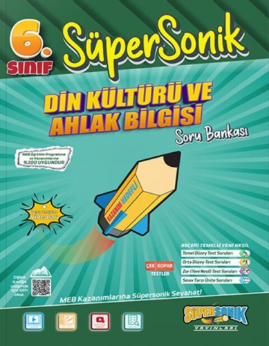 Süpersonik Yayınları 6. Sınıf Din Kültürü ve Ahlak Bilgisi Süpersonik 