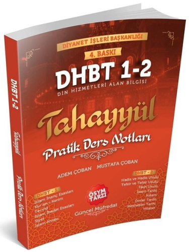 DHBT Kitapları, - Tahayyül Yayınları - Tahayyül Yayınları DHBT 1 2 Pra