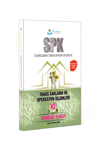 Finansed Yayınları SPK Takas, Saklama ve Operasyon İşlemleri 10 Deneme