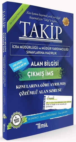 TAKİP İcra Müdürlüğü Alan Bilgisi Konularına Göre Çıkmış Sorular Sertk