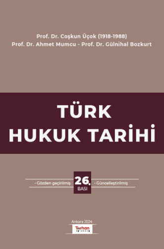 Türk Hukuk Tarihi Ahmet Mumcu