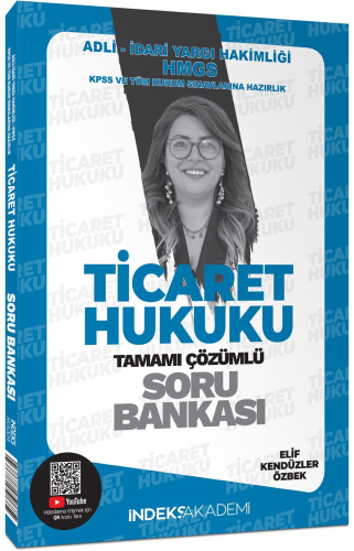 İndeks Akademi 2025 KPSS A Grubu Ticaret Hukuku Soru Bankası Çözümlü E