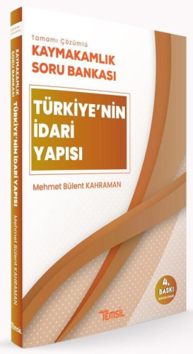 Kaymakamlık, - Temsil Kitap - Türkiye’nin İdari Yapısı Kaymakamlık Sor