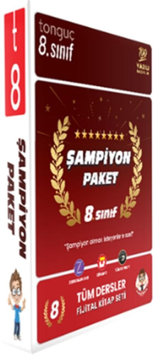 Tonguç Akademi 8. Sınıf Şampiyon Paketi Komisyon