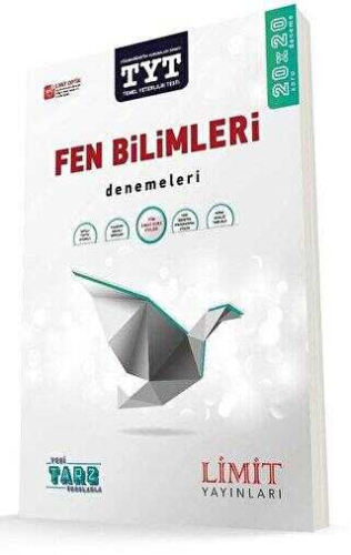 Limit Yayınları TYT Fen Bilimleri 20 x 20 Denemeleri Komisyon