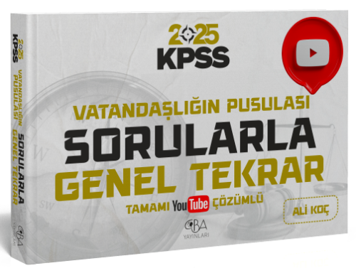 KPSS GY GK,Konu Anlatımlı, - CBA Akademi - CBA Yayınları 2025 KPSS Vat