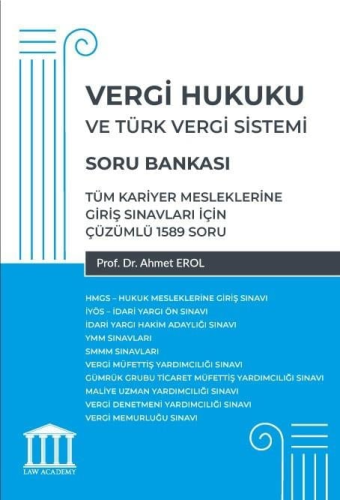 Vergi Hukuku ve Türk Vergi Sistemi Ahmet Erol