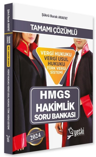 Yetki Yayınları 2024 HMGS Hakimlik Vergi Hukuku Vergi Usul Hukuku Türk