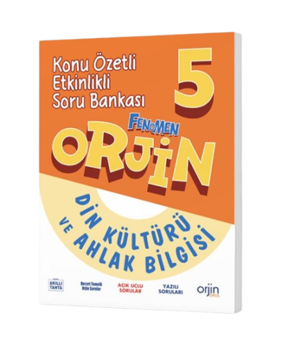 Orjin 5. Sınıf Din Kültürü Ve Ahlak Bilgisi Konu Anlatımlı Soru Bankas