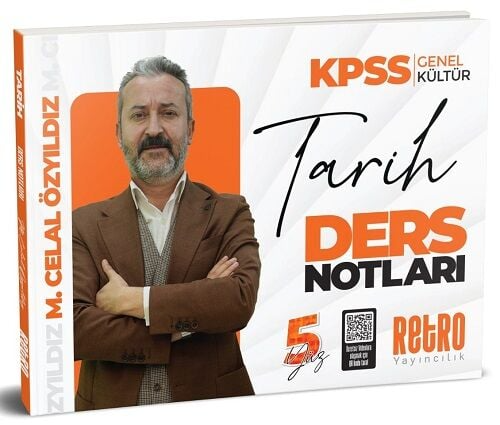 Retro Yayıncılık 2025 KPSS Tarih 5Yüz Ders Notları Mehmet Celal Özyıld