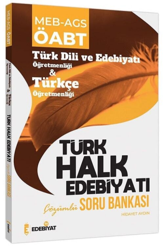 Edebiyat TV Yayınları ÖABT Türkçe Öğretmenliği Türk Halk Edebiyatı Sor