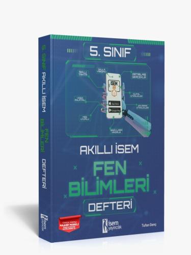 İsem Yayınları Akıllı İsem 5.Sınıf Fen Bilimleri Defteri Komisyon