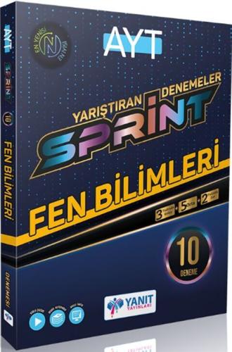 Yanıt Yayınları AYT Fen Bilimleri 10 Sprint Deneme Komisyon