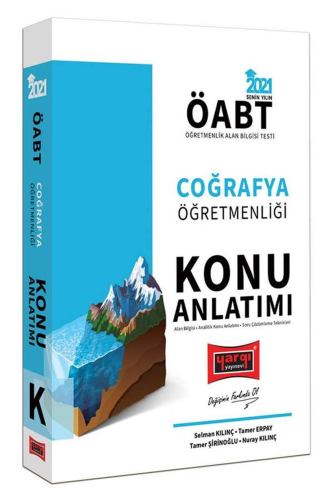 KAMPANYALI Yargı Yayınları 2021 ÖABT Coğrafya Öğretmenliği Konu Anlatı