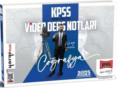 Yargı Yayınları 2025 KPSS Genel Kültür Coğrafya Video Ders Notları Kor