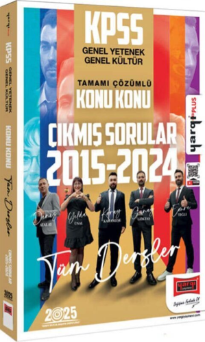 Yargı Yayınları 2025 KPSS Genel Yetenek Genel Kültür 2015-2024 Tamamı 