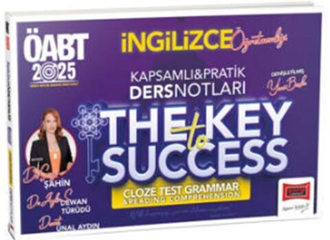 Yargı Yayınları 2025 ÖABT İngilizce Öğretmenliği Kapsamlı The Key Succ