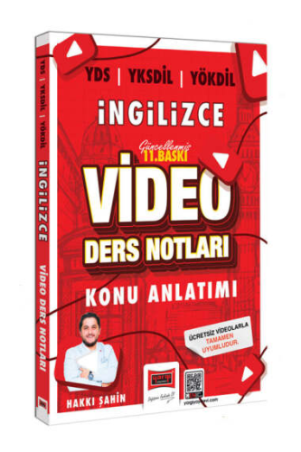 Yargı Yayınları YDS YÖKDİL YKSDİL İngilizce Video Ders Notları Hakkı Ş