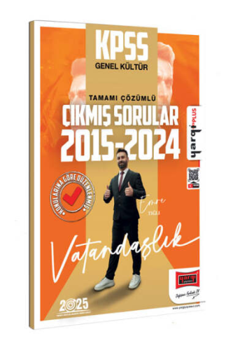 Yargı Yayınları 2025 KPSS Genel Kültür 2015-2024 Vatandaşlık Konuların