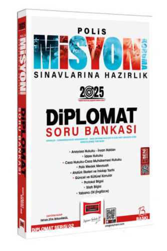 Yargı Yayınları 2025 Polis Misyon Sınavlarına Hazırlık Diplomat Serisi