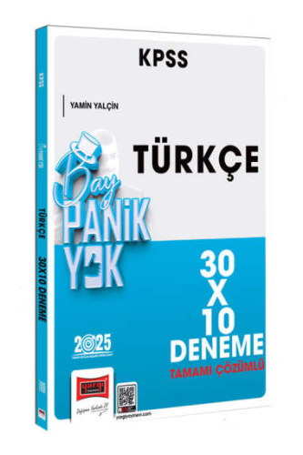 Yargı Yayınları 2025 KPSS Tamamı Çözümlü Türkçe 30x10 Deneme Yamin Yal