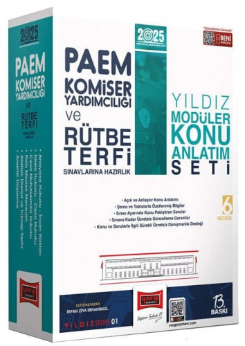 Yargı Yayınları 2025 PAEM Komiser Yardımcılığı ve Rütbe Terfi Sınavlar