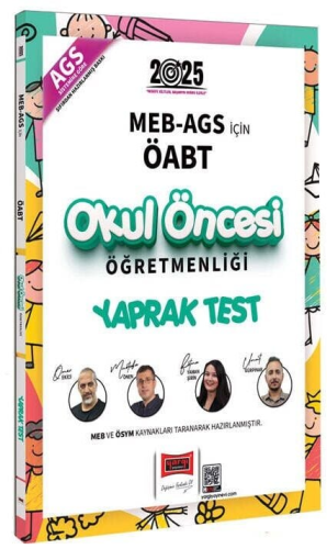 Yargı Yayınları 2025 ÖABT Okul Öncesi Öğretmenliği Yaprak Test Komisyo