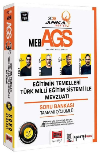 Yargı Yayınları 2025 MEB-AGS Anka Serisi Eğitimin Temelleri Türk Milli