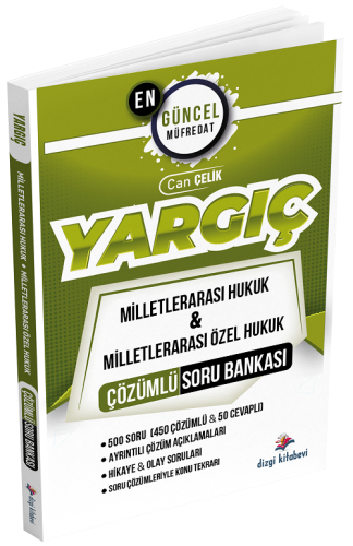 Dizgi Kitap Yayınları 2024 Yargıç Milletlerarası Hukuk Milletlerarası 