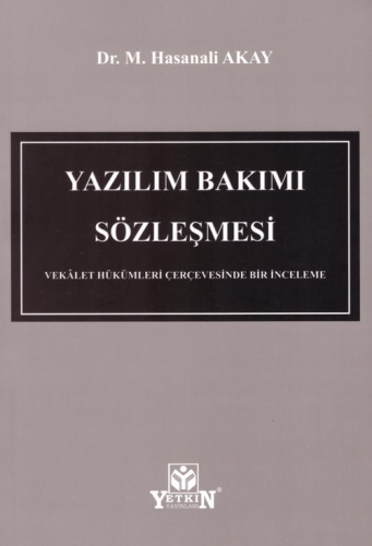 Yazılım Bakımı Sözleşmesi M. Hasanali Akay