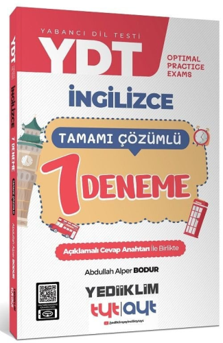 Yediiklim Yayınları YDT Optimal Practice Exams Tamamı Çözümlü 7 Deneme