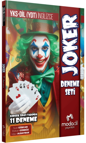 Modadil Yayınları YKSDİL İngilizce Joker 11 Deneme Seti Suat Gürcan