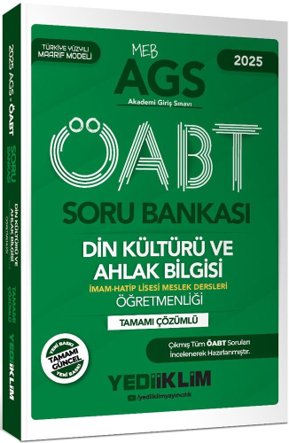 MEB-AGS ÖABT Kitapları,Soru Bankası, - Yediiklim Yayınevi - Yediiklim 