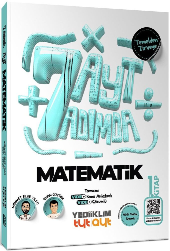 Yediiklim Yayınları AYT Yedi Adımda Temelden Zirveye Matematik Tamamı 