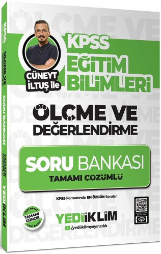 Yediiklim Yayınları KPSS Eğitim Bilimleri Ölçme ve Değerlendirme Cüney