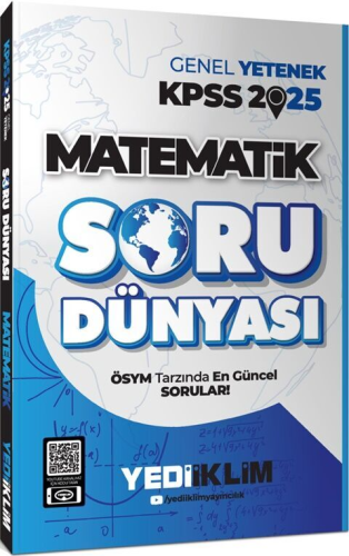 Yediiklim Yayınları 2025 KPSS Genel Yetenek Matematik Soru Dünyası Kom