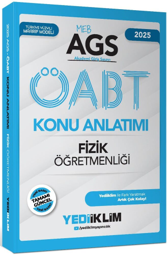 MEB-AGS ÖABT Kitapları,Konu Anlatımlı, - Yediiklim Yayınevi - Yediikli