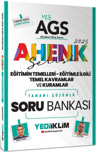 MEB-AGS Hazırlık,AGS Soru Bankası, - Yediiklim Yayınları - Yediiklim Y